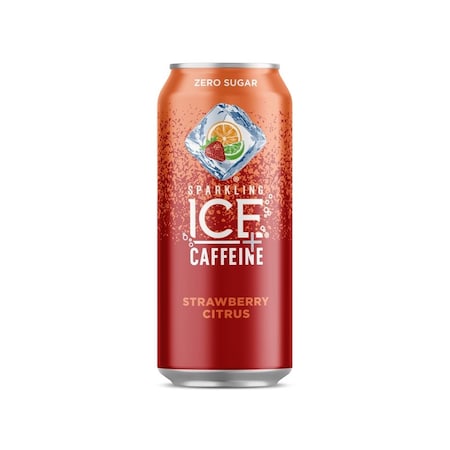Sparkling Ice Sparkling Ice Strawberry Citrus Caffeine Beverage 16 oz 1 pk FG00139